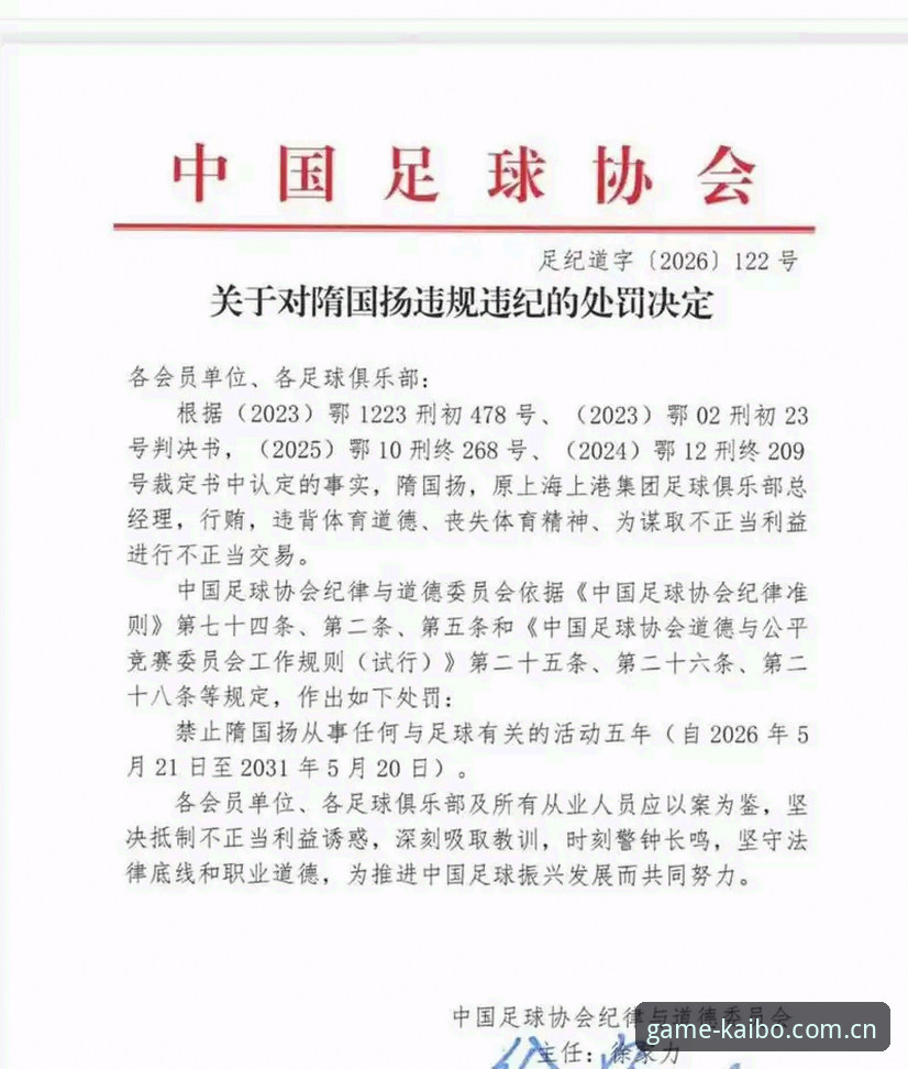 开博体育手机版下载 中国足协第三批禁足名单深度评测:65名从业者被罚,体育诚信体系再受拷问